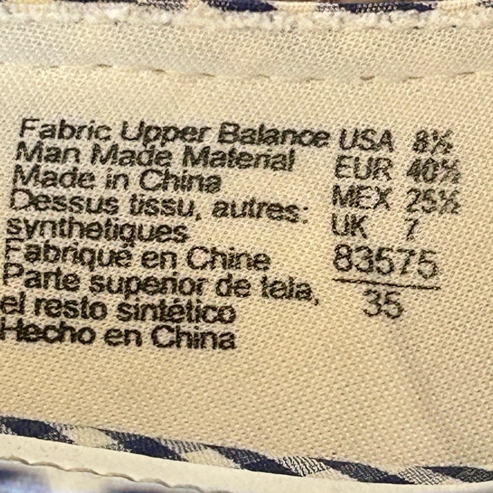 American Eagle Gingham Wedge Espadrille Sandal Blue/White Size‎ 8.5 - Picture 9 of 13